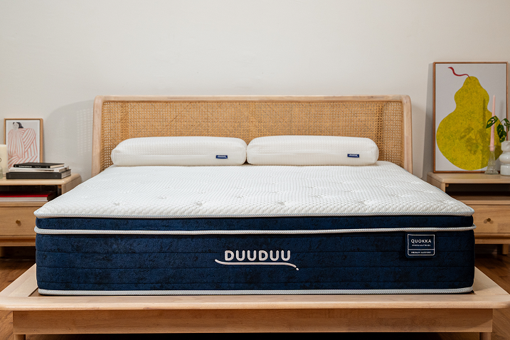 DuuDuu Quokka mattress staged in a bedroom